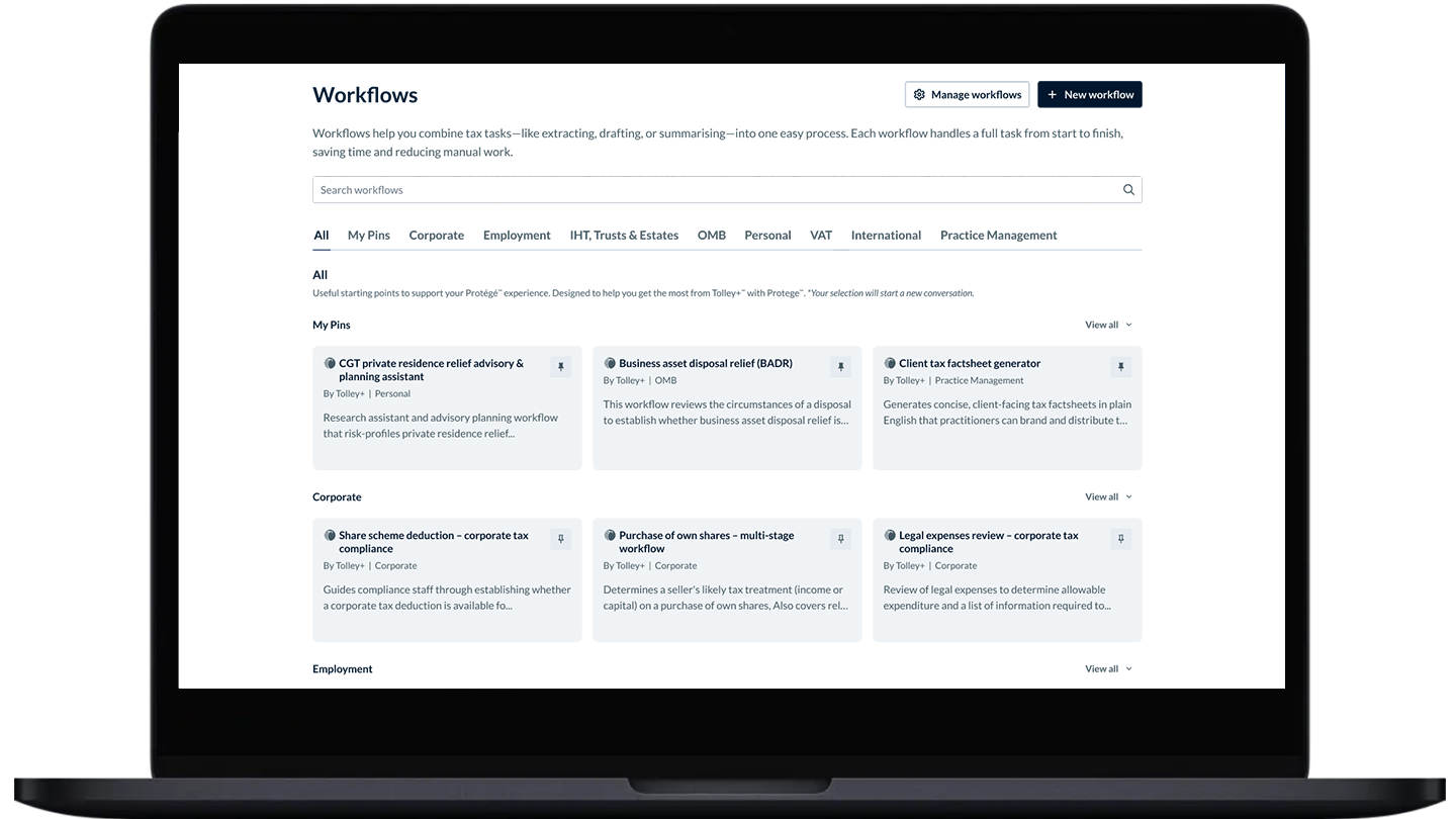 workflows-tax-in-action